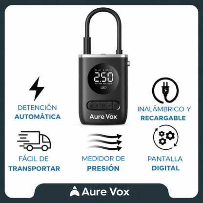 Inflador Portatil Bici Moto Auto