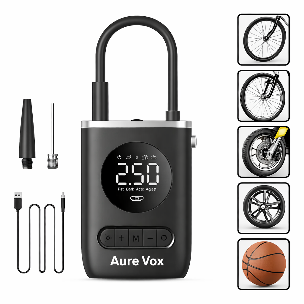 Inflador Portatil Bici Moto Auto